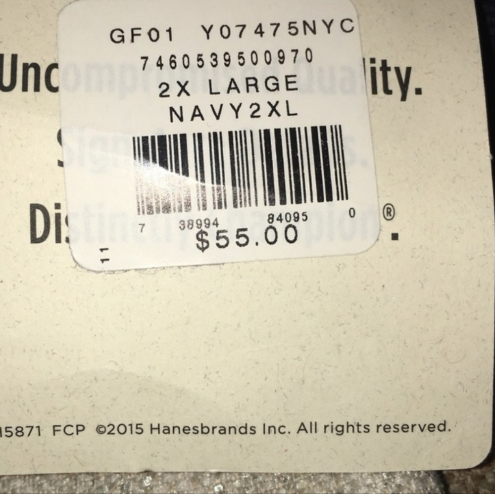 Champion Reverse Weave Big C sweats XXL NWT - Picture 3 of 5